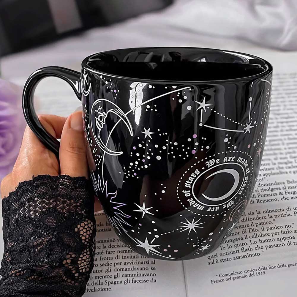 Killstar - Stardust XXL Tasse - Schwarz